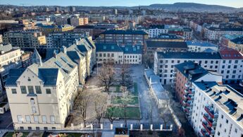 Oversiktsbilde av Majorstuen skole