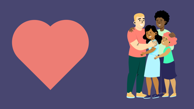 Fosterfamilie tar godt i mot et fosterbarn for første gang.