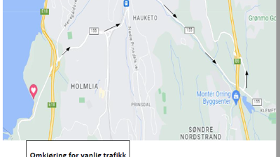 Omkjøring E6