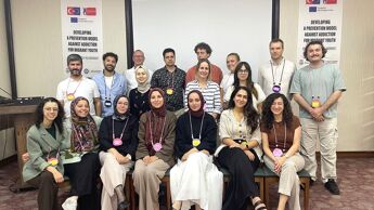 Erasmus prosjektgruppe. 17 personer.