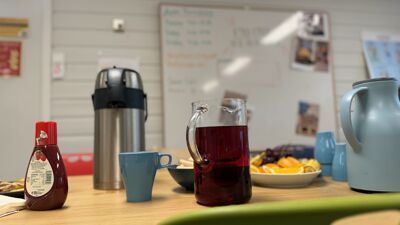 Enkel servering i åpen barnehage øker trivselen