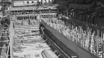 Festningen renseanlegg-Fra byggeprosessen av renseanlegget