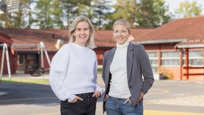 Marit Skau og Annike Løkås.