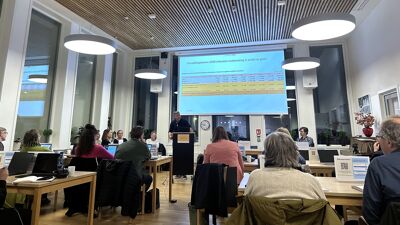 Bilde fra møte i Østensjø bydelsutvalg