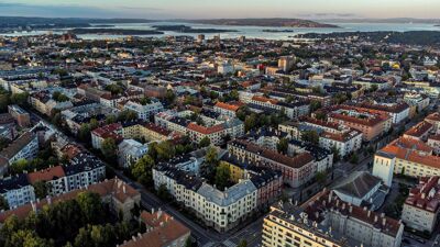 Fulg overblikk bilde av oslo (bydeler)
