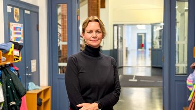 Janne Thon Rehn, rektor på Vahl skole.