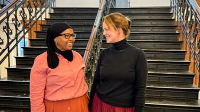 Bilde av Samira Abdi Muuse og Janne Thon Rehn