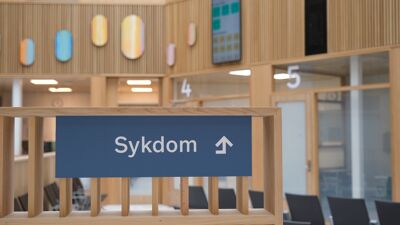 Interiør legevakten i Oslo