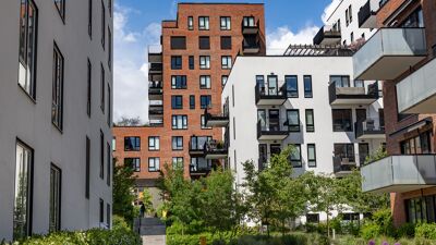 Nye boliger i Krydderhagen på Løren i Hovnbyen