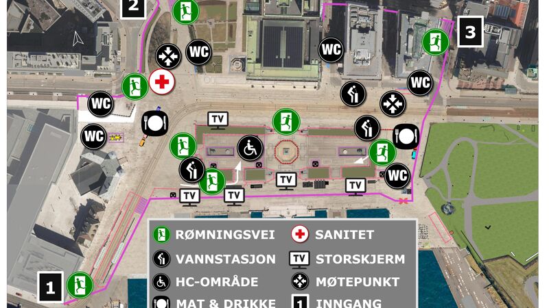 Det du trenger å vite om søndagens folkefest på Rådhusplassen