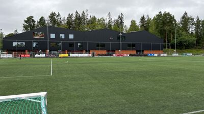 Fotballbane. Ullern flerbrukshall.
