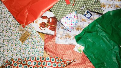 Gavepapir og papirlapper