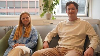 Som frivillig hos Ung arena får Mari og Gard verdifull erfaring – og bidrar til et viktig lavterskeltilbud.