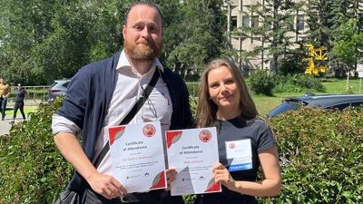 Per Arthur Andersen og Hilde Helland