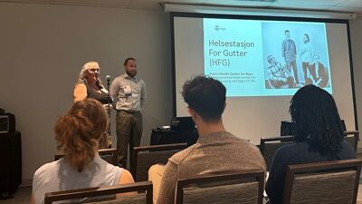 Presentasjon av HFG for helseykepleiere fra hele verden