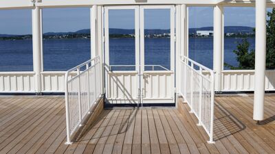 Nytt UU-tilpasset inngangsparti