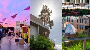 Bilder av de tre finalistene: Badstulandsbyen, Fyrstikkbakken 14 og Vollebekk Torg.