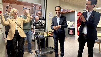 Åpning av Østensjø dagaktivitet med snorklipp