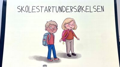 Bilde av flip-overen til skolesamtalen.