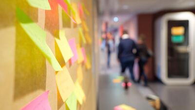 Post-it lapper