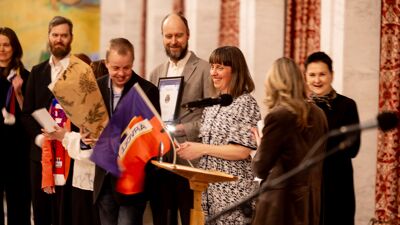 Årvoll IL mottok prisen Årets idrettslag 2026.