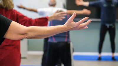 Bildet viser deltakere på kurs hos Frisklivssentralen