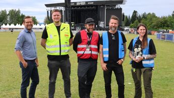 Veiledning på festivalen Tons of Rock