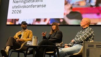 Tre representanter fra utelivsnæringen i panelsamtale