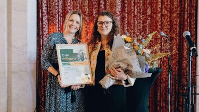 Whee! og byråd Marit Vea