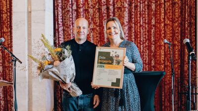 Arild Eriksen og byråd Marit Vea