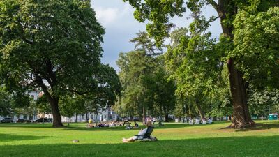 Parkliv i Sofienbergparken