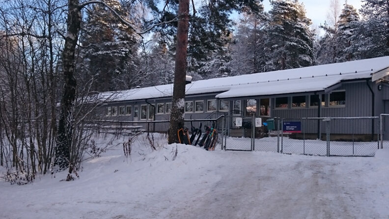 Inngangsparti Bøler sentrum barnehage