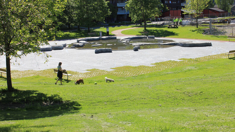 Verdensparken har en verdensplass