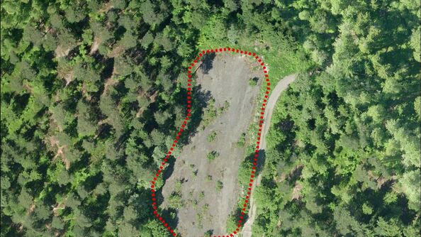 Avgrenset dressurområde, Grefsenkollveien