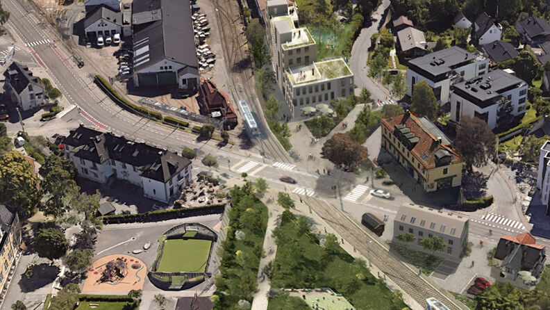 Planen legger til rette for forbedring av trafikksituasjon, park/utearealer, boliger, kontor og forretninger.