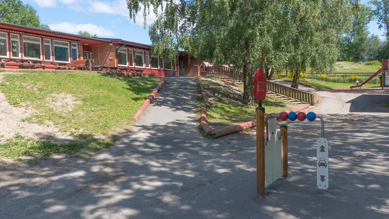 Fasade Sørhellinga barnehage