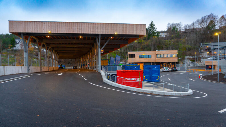 Ryen gjenbrukstasjon åpningsdagen 09.11.2018