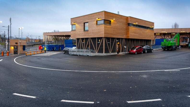 Ryen gjenbrukstasjon åpningsdagen 09.11.2018