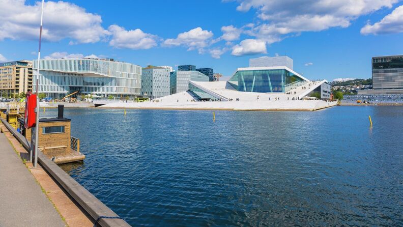 Operaen fra havnepromenaden