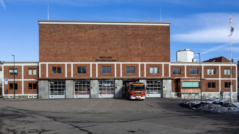 Briskeby brannstasjon.