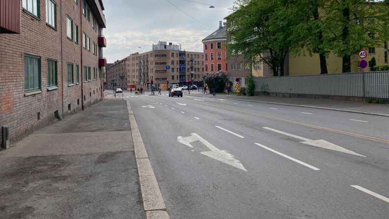 Fagerheimgata mot Sannergata