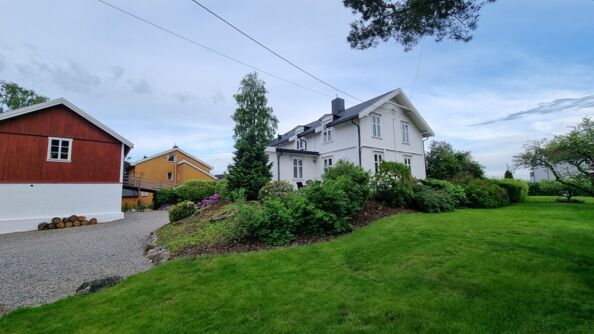 Søndre Korsvold Gård ligger i området for småhusplanen. Foto: Rolf Rolid, Oslo kommune