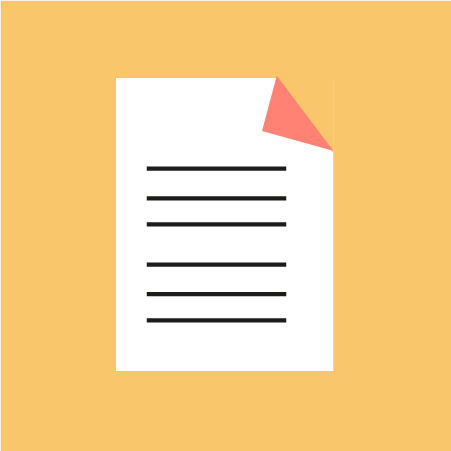 Illustrasjon av dokument