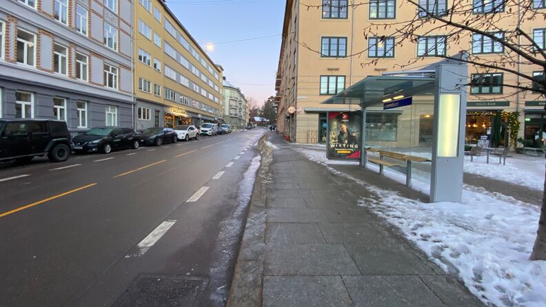 I Ullevålsveien, fra Collets gate til Ring 2, skal sykkelinfrastrukturen oppgraderes