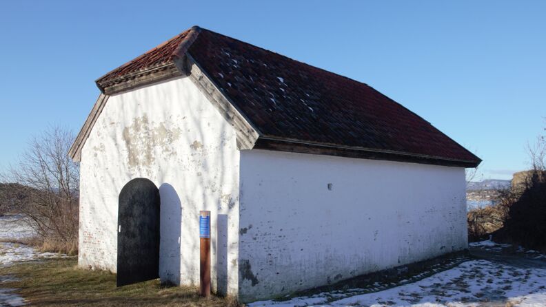 Lille vestre krutthus på Hovedøya