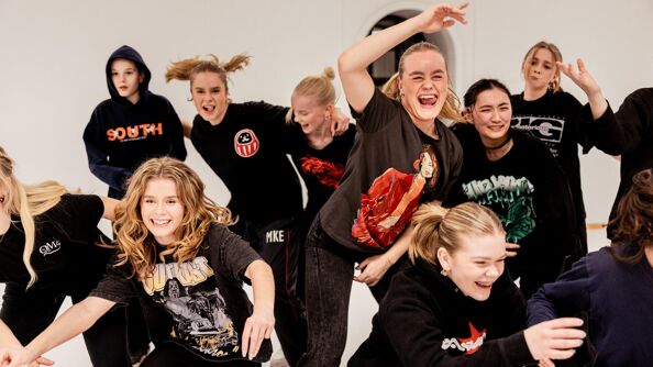 Danseelever ved Oslo kulturskole