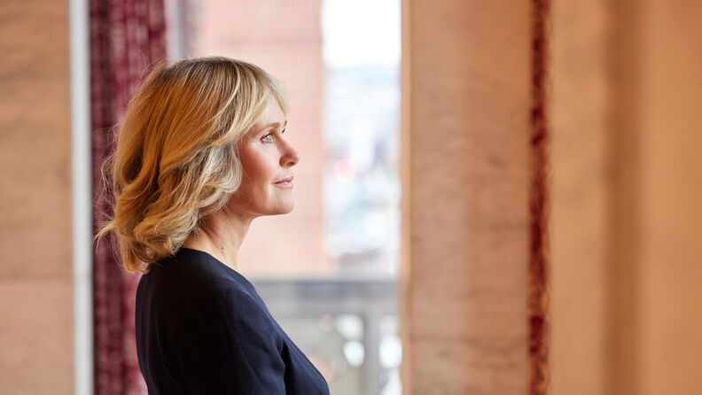 Portrett av Oslos ordførerer, Anne Lindboe 