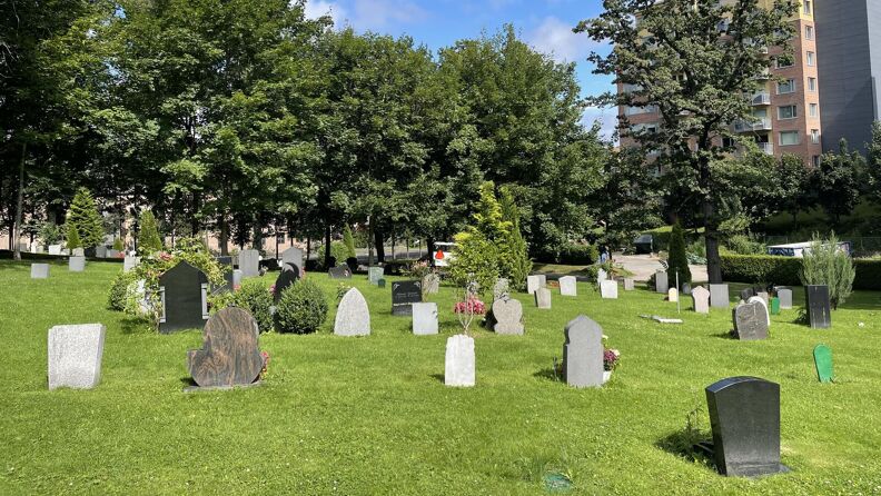 Gamlebyen gravlund. 