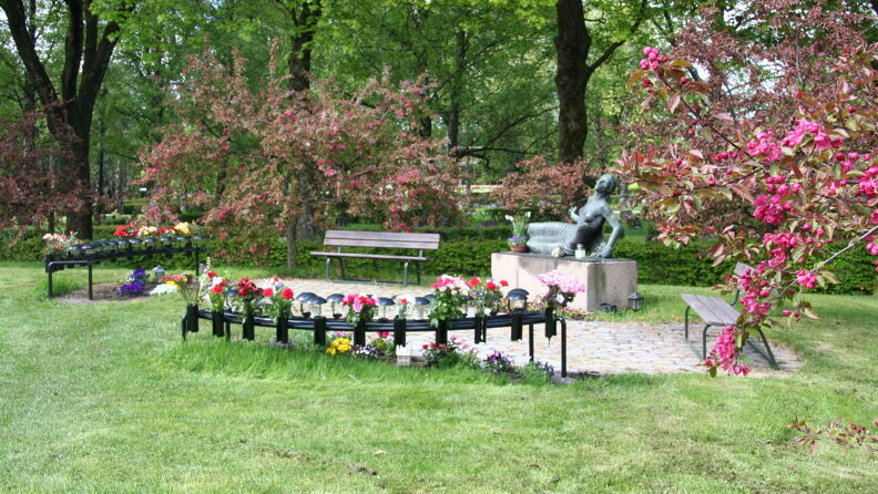 Anonym minnelund, Østre gravlund. 