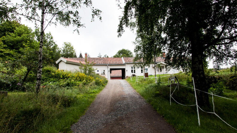 Fasaden til Bånkall gård